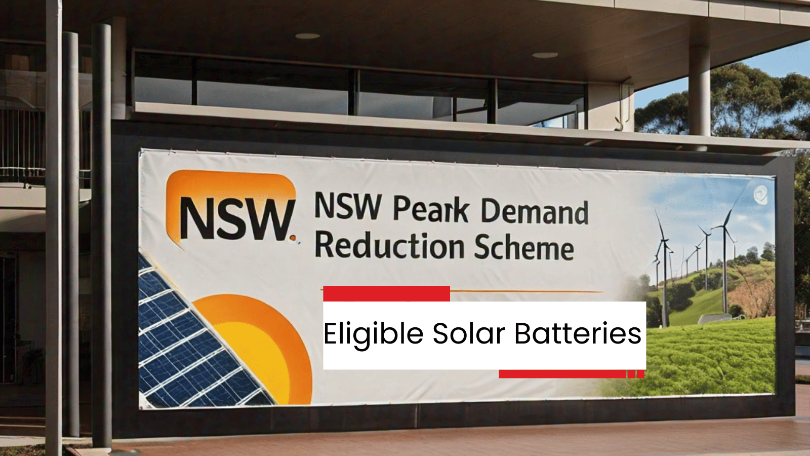 NSW Peak Demand Reduction Scheme: Eligible Solar Batteries